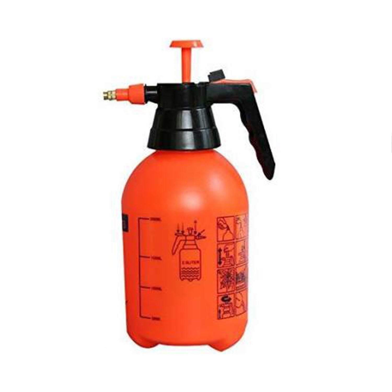 0645 Water Sprayer Hand-held Pump Pressure Garden Sprayer - 2 L 