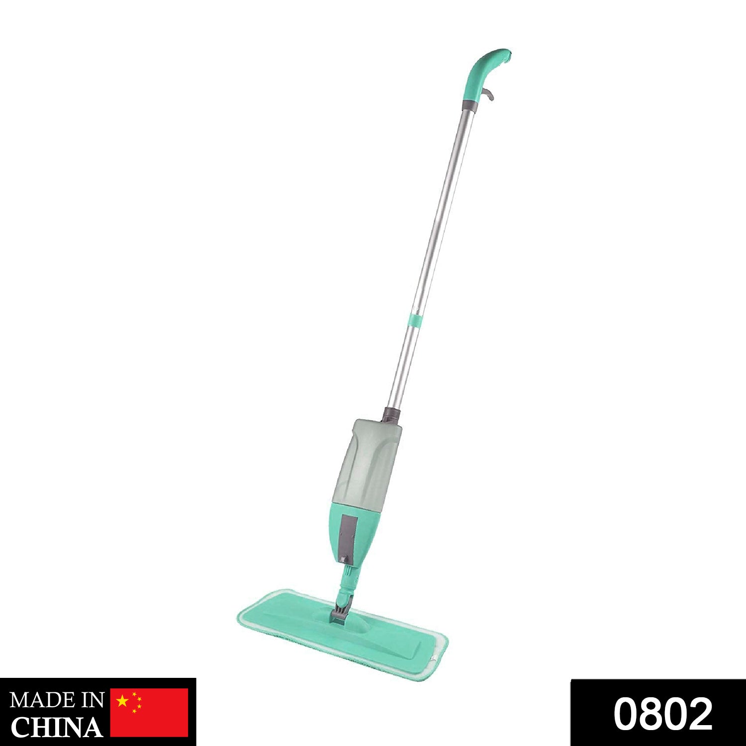 0802 Cleaning 360 Degree Healthy Spray Mop with Removable Washable Cleaning Pad 