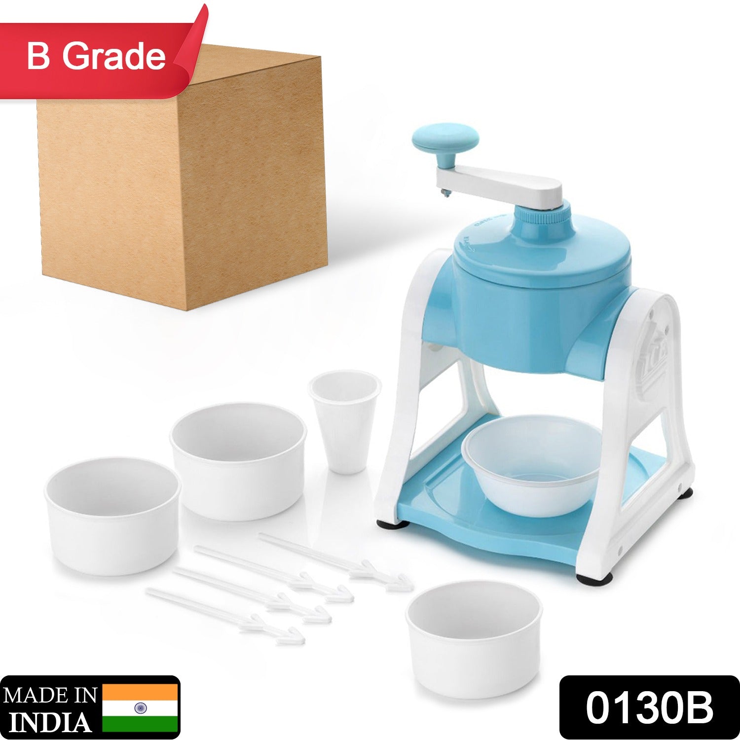 0130B  BLUE GOLA MAKER USED FOR MAKING GOLA’S IN SUMMERS AT VARIOUS KINDS OF PLACES AND ALL ( B Grade) 