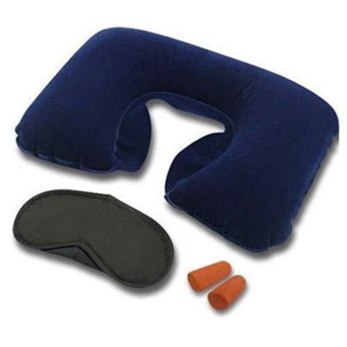 505 -3-in-1 Air Travel Kit with Pillow, Ear Buds & Eye Mask REDBUY ENTERPRISES WITH BZ LOGO