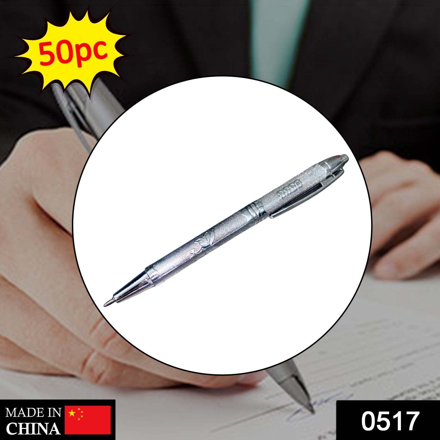 0517 Classic Ball Pen (Pack of 50) 