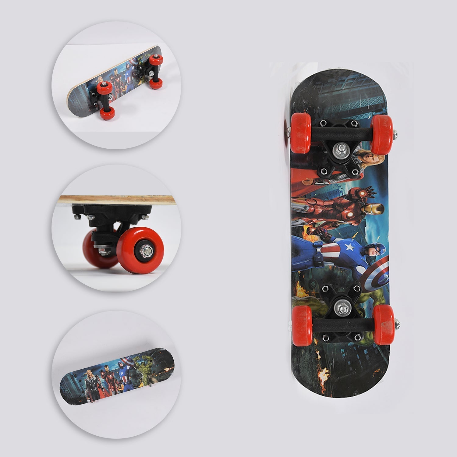 8042 Wood Skateboard Skating Board Lightweight Board Cool Skate Board for Beginner/Kids/Teens/Adult and Return Gift Item 