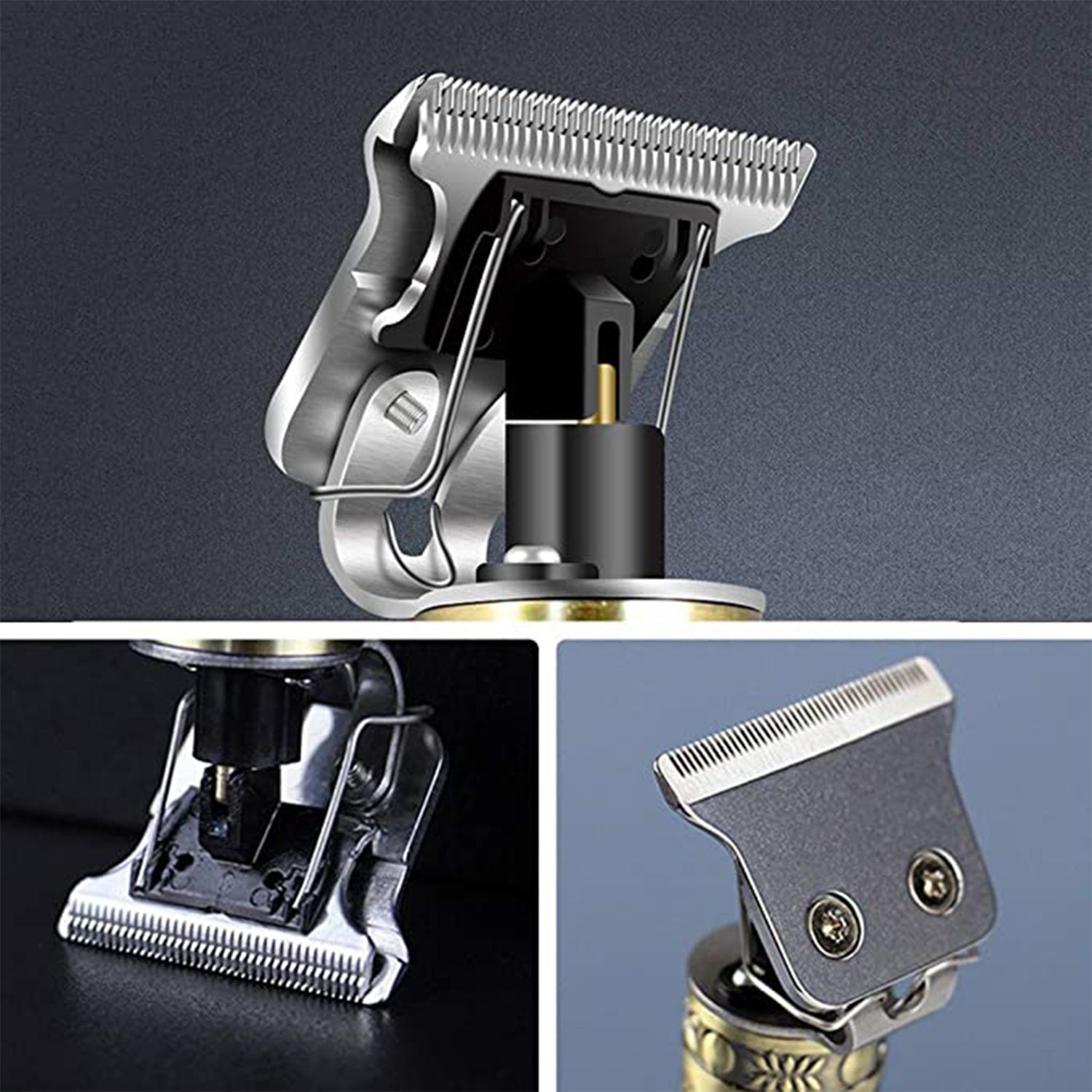 6328 ﻿Electric shaving machine dry shaving for men - hair shaving and trimming beard With adjustable blade clipper. 